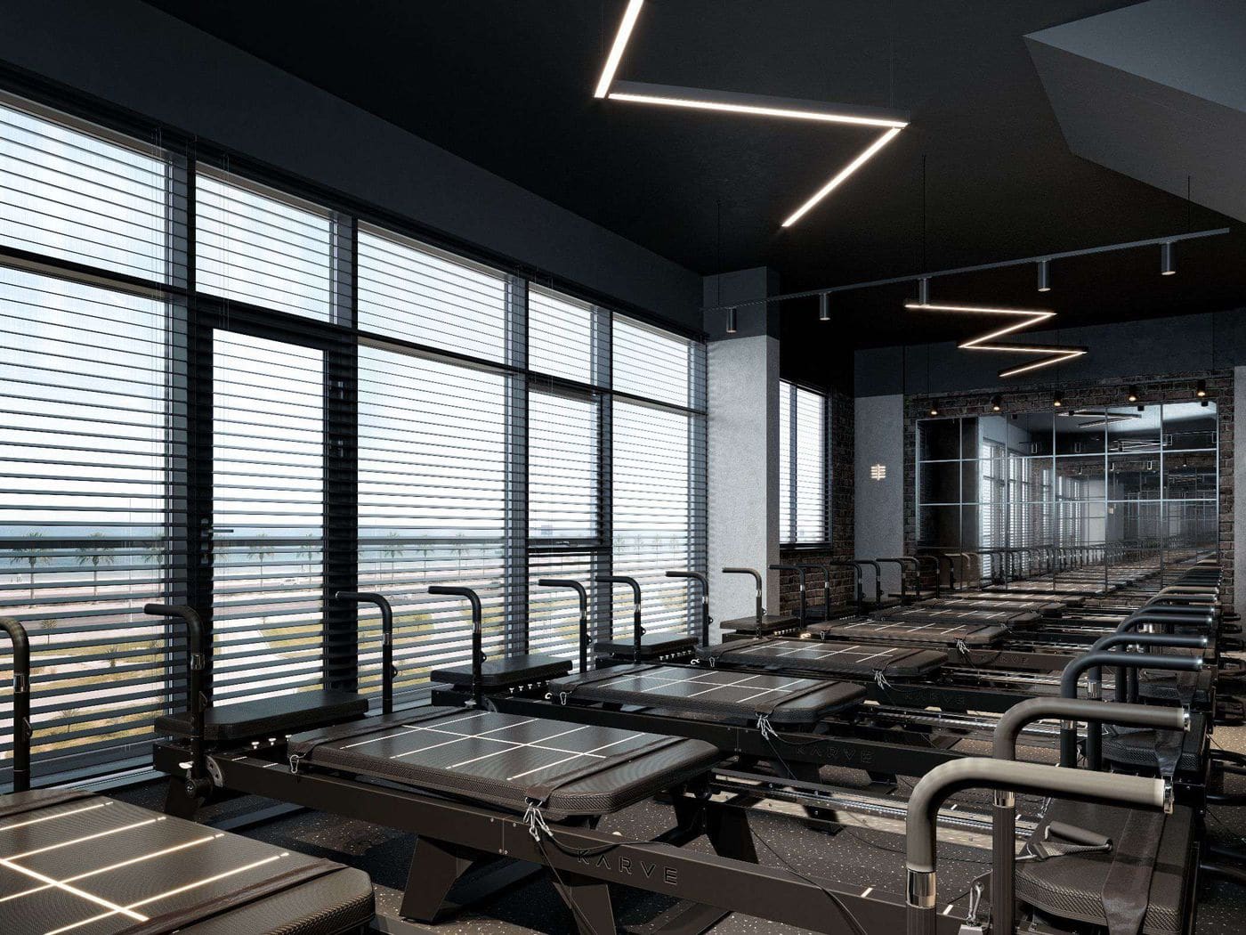 Architect's visualisation of the Transformer studio at KARVE Midtown Architect's visualisation of the Transformer studio at KARVE Midtown