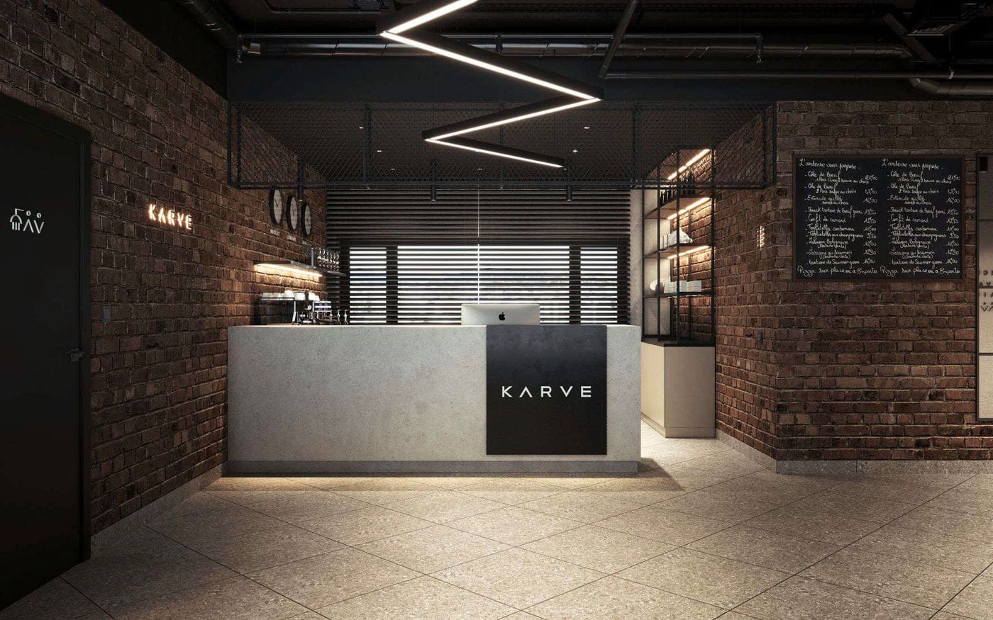 Architect's visualisation of the reception at KARVE Muscat, opening October 2026 Architect's visualisation of the reception at KARVE Muscat, opening October 2026