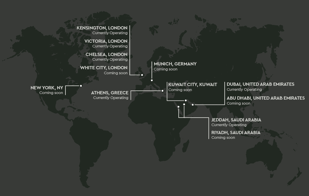 KARVE territories around the world